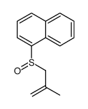 1-(2-methylprop-2-enylsulfinyl)naphthalene Structure