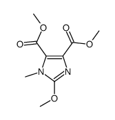 dimethyl 2-methoxy-1-methylimidazole-4,5-dicarboxylate Structure
