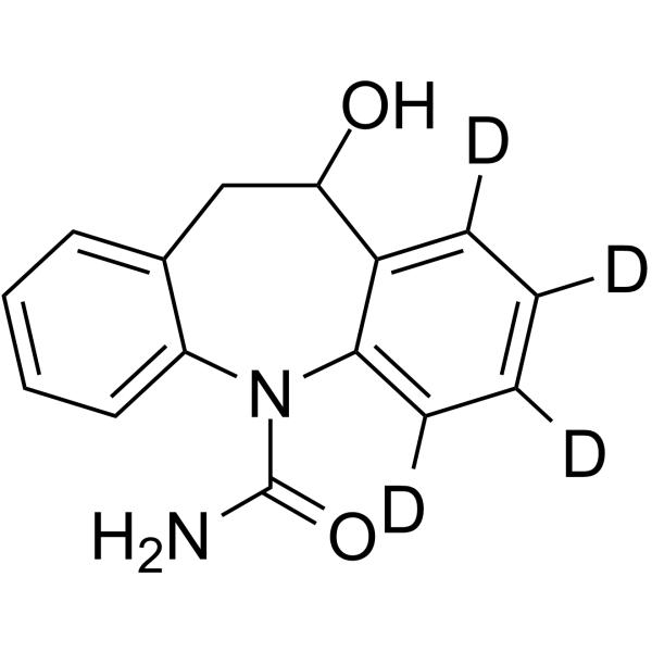 Licarbazepine-d4-1 Structure