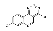 8-chloro[1,2,3]triazino[5,4-c]quinolin-4-ol Structure