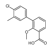 3-(4-chloro-3-methylphenyl)-2-methoxybenzoic acid Structure