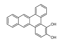 benzo[h]triphenylene-3,4-diol结构式