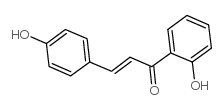 1-(2-羟基苯基)-3-(4-羟基苯基)丙-2-烯-1-酮结构式