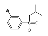 1-Bromo-3-(isobutanesulfonyl)benzene Structure