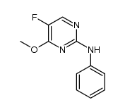 (5-fluoro-4-methoxypyrimidin-2-yl)phenylamine结构式