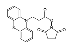(2,5-dioxopyrrolidin-1-yl) 3-phenothiazin-10-ylpropanoate Structure