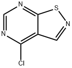 4-氯异噻唑[5,4-D]嘧啶结构式