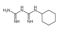 1-cyclohexyl-biguanide Structure