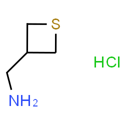 3-硫杂环丁烷甲胺盐酸盐结构式