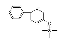 trimethyl-[(4R)-4-phenylcyclohexen-1-yl]oxysilane结构式