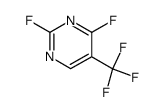 2,4-difluoro-5-trifluoromethyl-pyrimidine structure