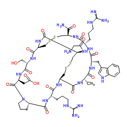 α-Conotoxin Im-I结构式