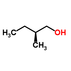 S(-)-2-甲基-1-丁醇结构式