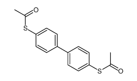 S-[4-(4-acetylsulfanylphenyl)phenyl] ethanethioate Structure