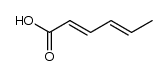 hexa-2,4-dienoic acid Structure