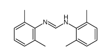 N,N'-Bis(2,6-dimethylphenyl)formamidine Structure