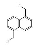 1,5-双(氯甲基)萘结构式