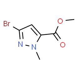 Methyl 3-bromo-1-methyl-1H-pyrazole-5-carboxylate Structure
