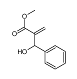 2-(羟基苯基甲基)-丙烯酸甲酯结构式