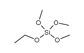 silicic acid ethyl ester-trimethyl ester Structure