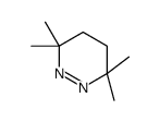 3,3,6,6-tetramethyl-4,5-dihydropyridazine结构式