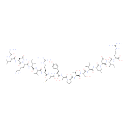 HIV-1 gag Protein p24 (137-154) structure