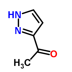 3-乙酰基吡唑结构式