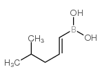 4-甲基-1-戊烯硼酸结构式