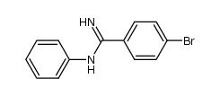 N-phenyl-4-bromobenzimidamide Structure