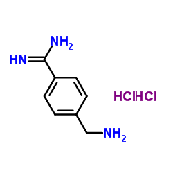 4-氨甲基苄眯二盐酸盐图片