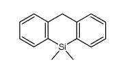 5,5-dimethyl-5,10-dihydrodibenzo[b,e]siline结构式