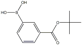 3-(叔丁氧基羰基)-苯硼酸结构式