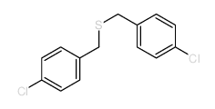 Benzene,1,1'-[thiobis(methylene)]bis[4-chloro- Structure