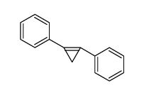 (2-phenylcyclopropen-1-yl)benzene Structure