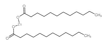 Dodecanoic acid, zincsalt (2:1) structure