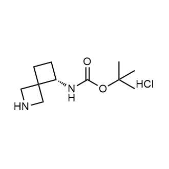 N-[(7S)-2-氮杂螺[3.3]庚烷-7-基]氨基甲酸叔丁酯;盐酸盐结构式