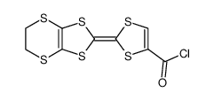 ethylenedithiotetrathiafulvalene acid chloride结构式