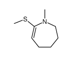 1-methyl-7-methylsulfanyl-2,3,4,5-tetrahydroazepine Structure