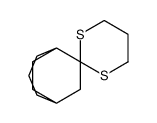 spiro[1,3-dithiane-2,6'-bicyclo[3.2.2]nonane] Structure