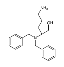 (S)-5-氨基-2-(二苄基氨基)-1-戊醇结构式
