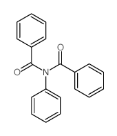 Benzamide,N-benzoyl-N-phenyl-结构式