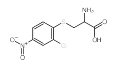 L-Cysteine,S-(2-chloro-4-nitrophenyl)- structure