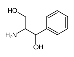 1S,2S-(+)-2-amino-1-phenylpropane-1,3-diol结构式