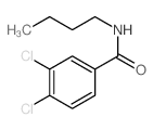 Benzamide,N-butyl-3,4-dichloro-结构式