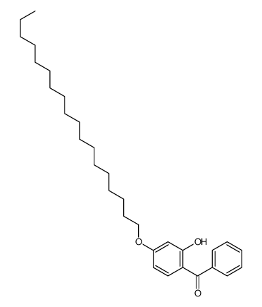 (2-羟基-4-十八氧基苯基)-苯甲酮结构式