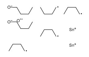 butoxy-[butoxy(dibutyl)stannyl]oxy-dibutylstannane结构式
