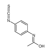 N-(4-ISOTHIOCYANATO-PHENYL)-ACETAMIDE结构式