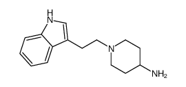 4-Amino-1-(2-indol-3-ylethyl)piperidine Structure