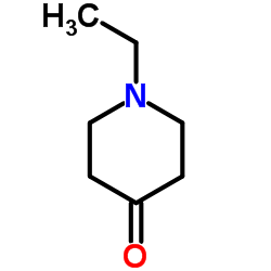 N-乙基-4-哌啶酮结构式