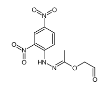 glycoaldehyde-2,4-dinitrophenylhydrazone acetate Structure